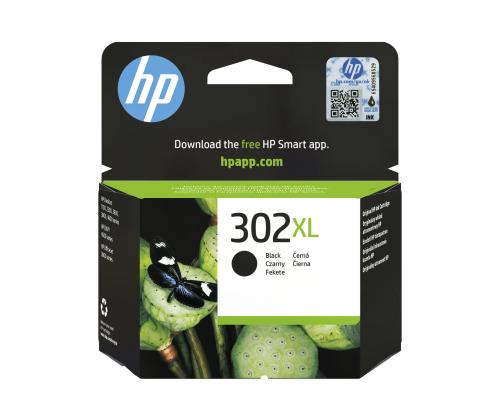 HP 302XL tindikassett must