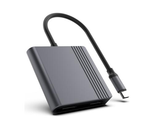 GEMBIRD USB-C to HDMI + DP adapter 4K