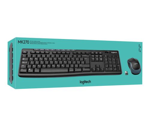 LOGI MK270 Wireless Combo black USB(PAN)