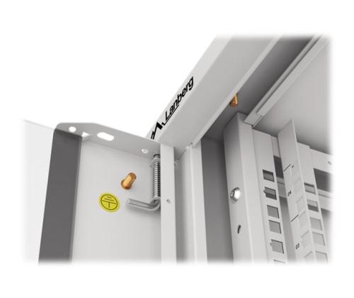 LANBERG 19inch rack 4U/570x600 grey