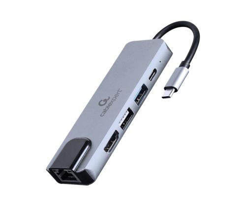 GEMBIRD Multi Port Adapter USB Type C