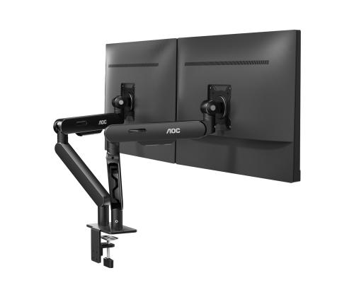 AOC AM420 Dual Monitor Arm - black