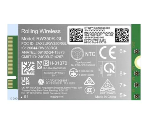 HP 5G Solution WWAN