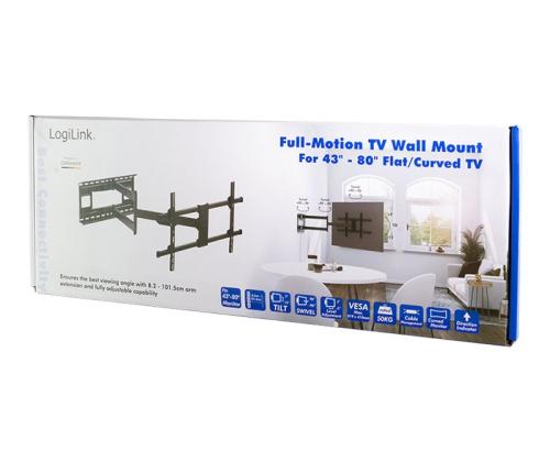 LOGILINK BP0138 TV wall mount 43–80inch