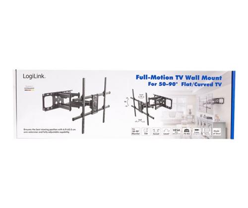 LOGILINK BP0151 TV wall mount 50-90 75kg
