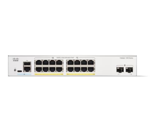 CISCO Catalyst 1300 16-port GE PoE 2x1G