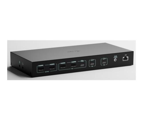 I-TEC USB-C KVM DS for 3 Hosts