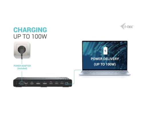 I-TEC USB-C Tripledock PD 100W