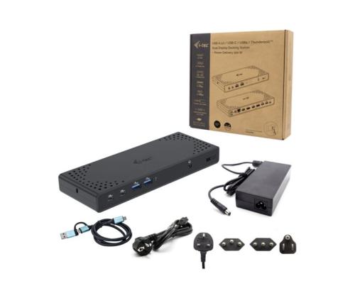 I-TEC USB3.0/USB-C/Thunderbolt DualDS+PD