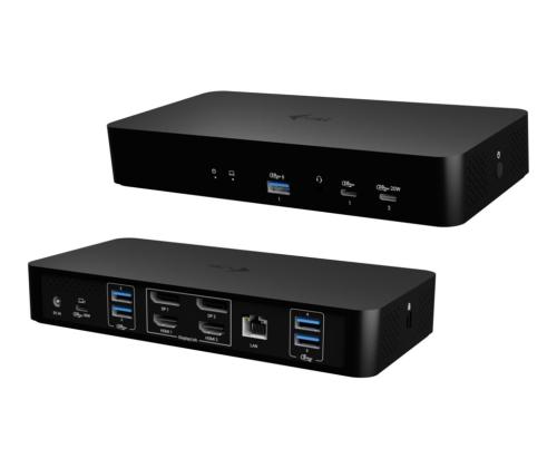 I-TEC USB-C/A Intelligent Dual DS+PD100W