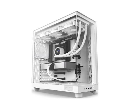 NZXT PC case H6 Flow white