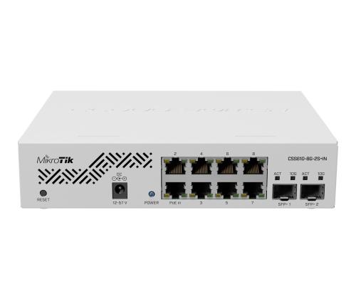 MIKROTIK CSS610-8G-2S+IN Managed Switch