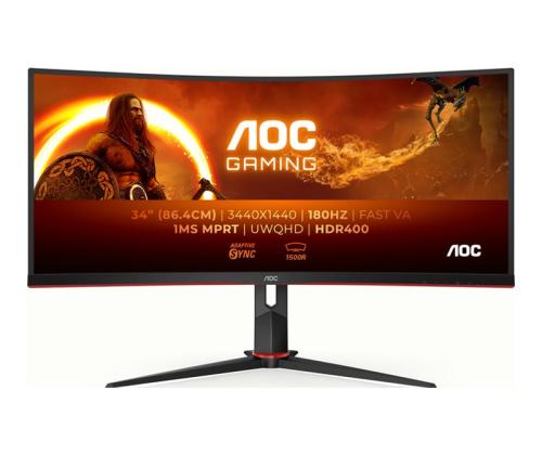 AOC CU34G2XP/BK 34inch 3440x1440 VA