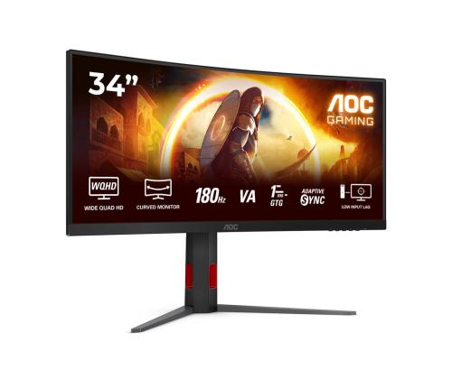 AOC CU34G4 34inch Curved Fast VA UWQHD