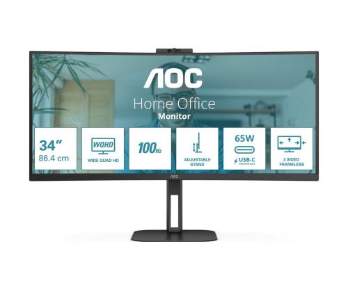 AOC CU34V5C/BK 34inch monitor
