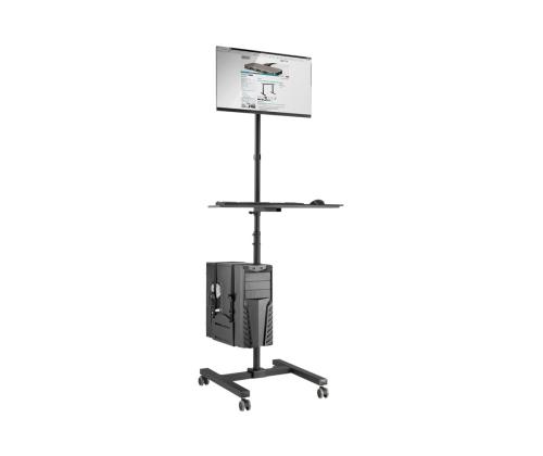 DIGITUS Mobile workstation w height adj.
