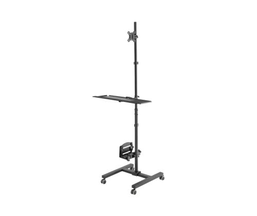 DIGITUS Mobile workstation w height adj.