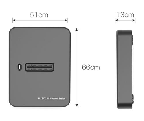 GEMBIRD Desktop USB Type-C M.2 SATA NVME