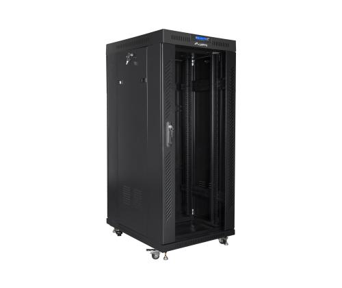 LANBERG rack cabinet 27U 600x800 glass