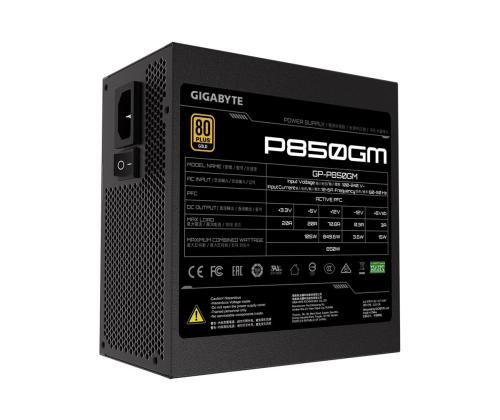 GIGABYTE POWER SUPPLY 850W 80+ Gold