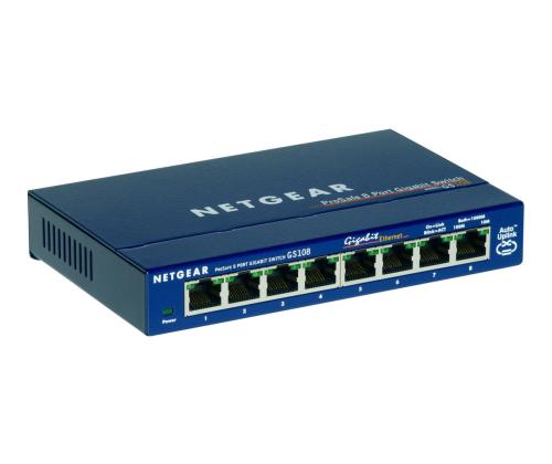 NETGEAR 8xRJ45 10/100/1000 GBit