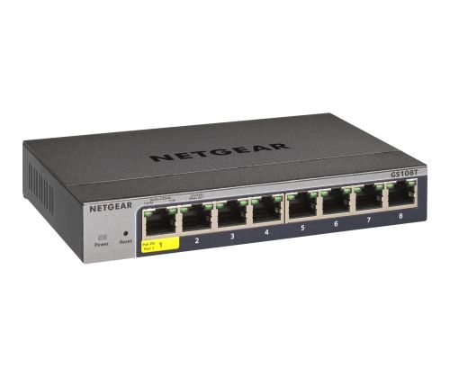NETGEAR 8-Port Gigabit Ethernet Smart