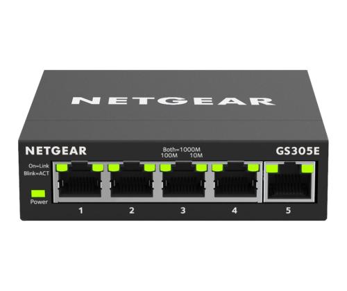 NETGEAR 5-Port GB Smart Man. Plus Switch