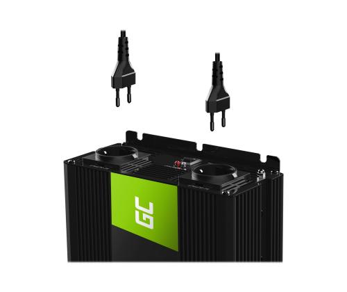 GREENCELL Inverter 12V - 230V 1500W