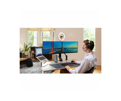KENSINGTON space-saving monitor arm