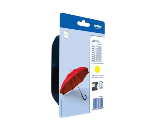 BROTHER LC225XLY ink yellow 1200pages