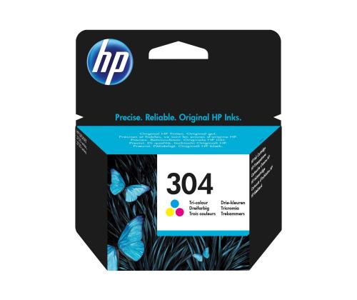 HP 304 Tri-color Ink Cartridge