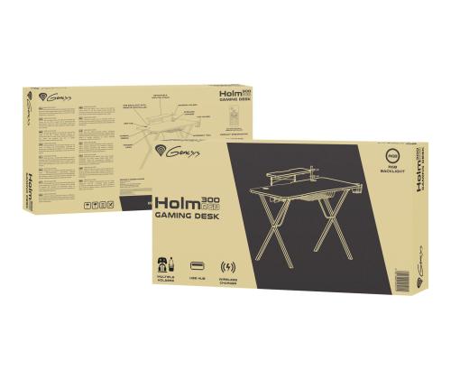 NATEC NDS-1550 Genesis Gaming Desk HOLM