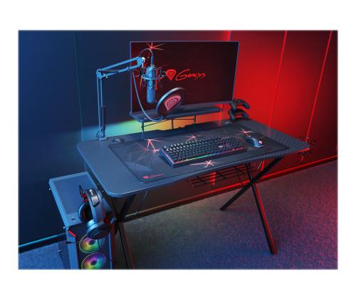 NATEC NDS-1550 Genesis Gaming Desk HOLM