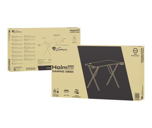 NATEC Genesis gaming desk Holm 200 RGB