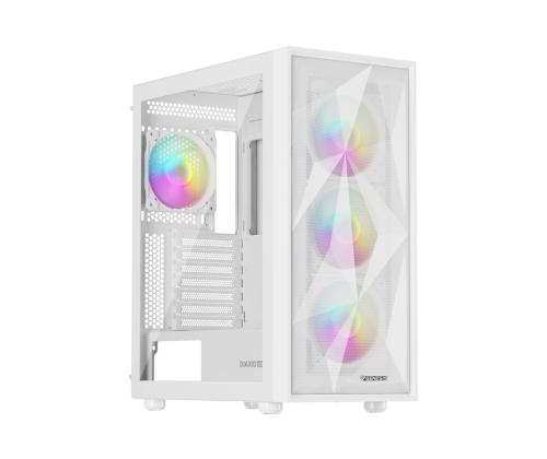 NATEC Genesis PC Case Diaxid 605 white