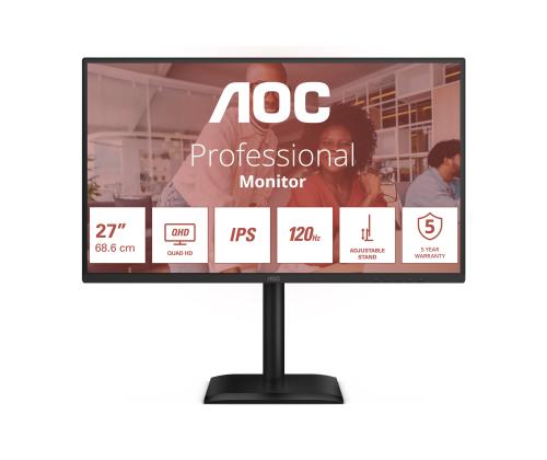 AOC Q27E4U 27inch WQHD IPS 120Hz 4ms
