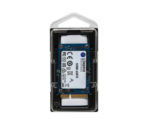 KINGSTON KC600 256GB SATA3 mSATA SSD
