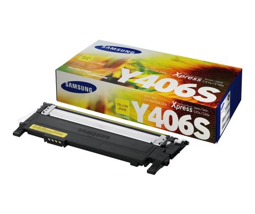 SAMSUNG CLT-Y406S Yellow Toner Cartri