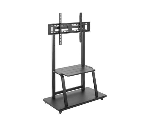 GEMBIRD TV floor stand with caster wheel