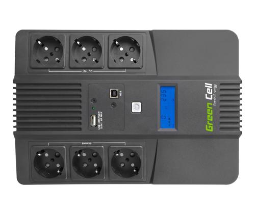 GREENCELL UPS07 UPS Green Cell AiO z LCD