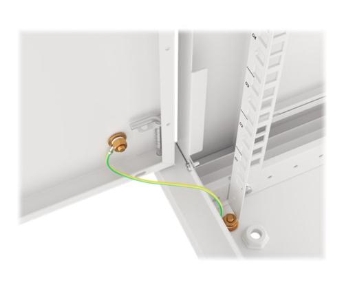 LANBERG Wall mount 19in 12U 600x450 grey