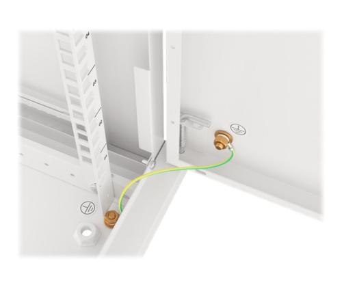 LANBERG Wall mount 19in 12U 600x450 grey