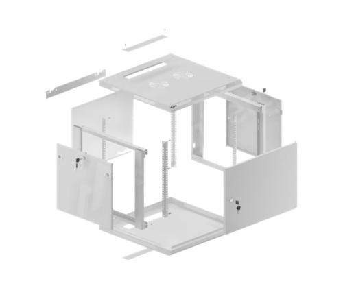 LANBERG Wall mount cabinet 19inch 9U