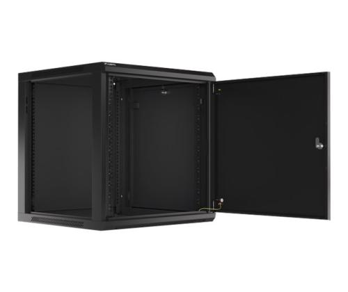 LANBERG Wall mount 19i 12U 600x600 black