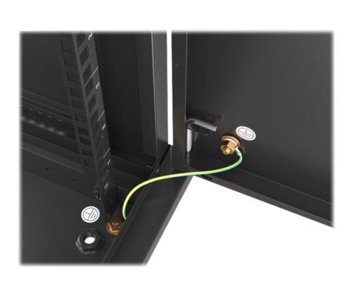 LANBERG Wall mount 19i 12U 600x600 black