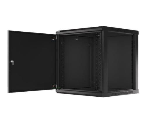 LANBERG Wall mount 19i 12U 600x600 black