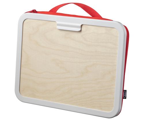 MÅLA kaasask. joonistustarvete karp, punane, 35x27 cm