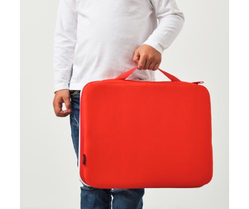 MÅLA kaasask. joonistustarvete karp, punane, 35x27 cm