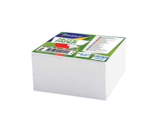 Märkmekuup 90x90mm valged liimiga 500 lehte