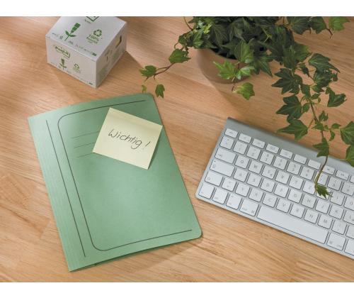 Märkmepaber 38x51mm POST-IT Recycled 653RY kollased 6x100 lehte